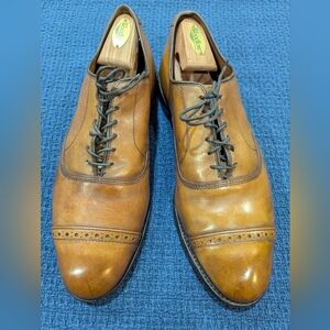 Allen Edmonds Park Avenue Cap Town Men's Brown Leather Oxford Shoes